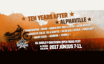 Rocklegendák és motoros programok az alsóörsi Open Road Festen