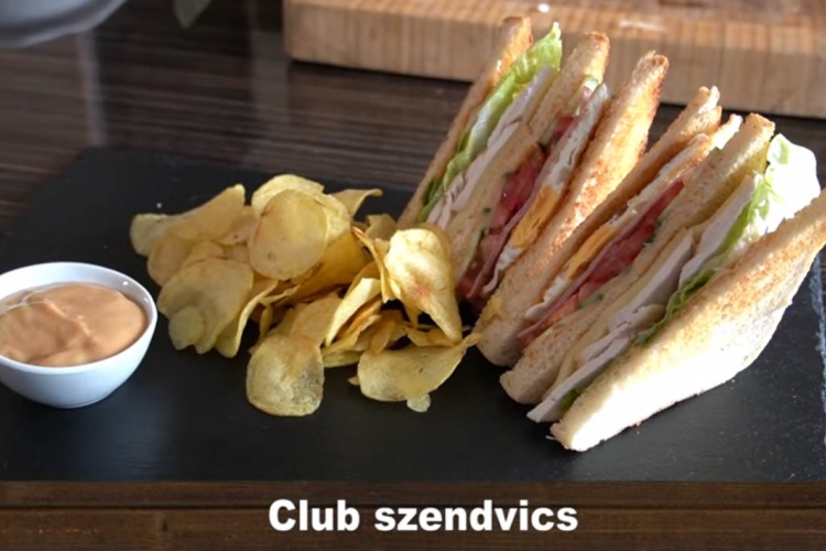 Főzzünk Robival! Club szendvics - VIDEÓ