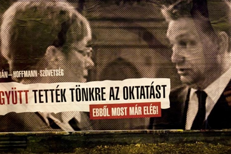 A kormányfőt ábrázoló plakátokkal folytatja kampányát az MSZP