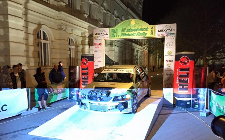 Eger után Miskolcon már kategóriája 8. helyén zárt a Schmidt Racing rallye-párosa 