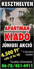 Keszthelyen apartman kiadó 120x240